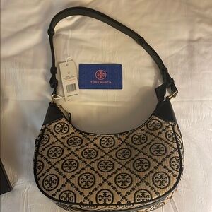 Tory Burch Black and Tan Women's Bag